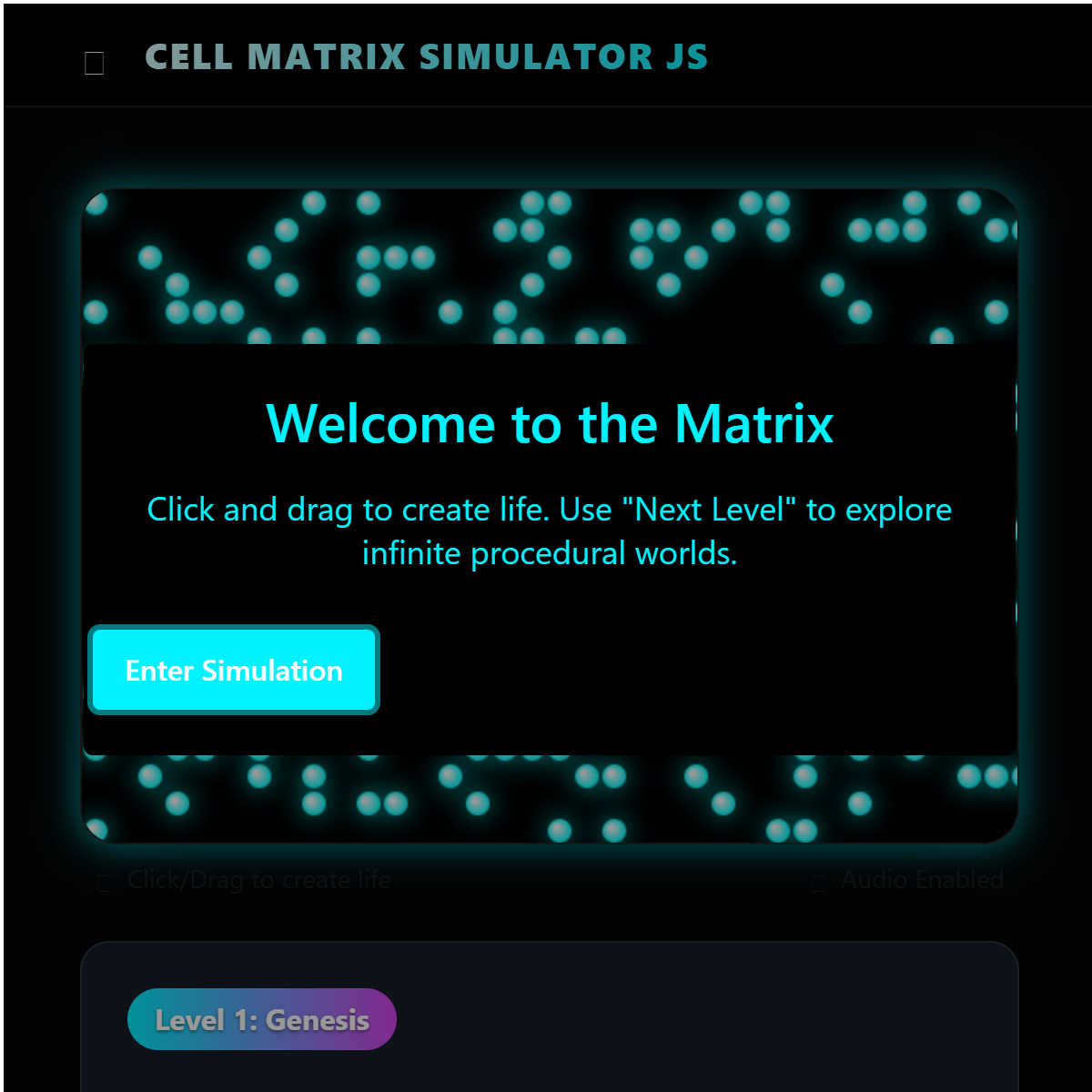 cell-matrix-simulator